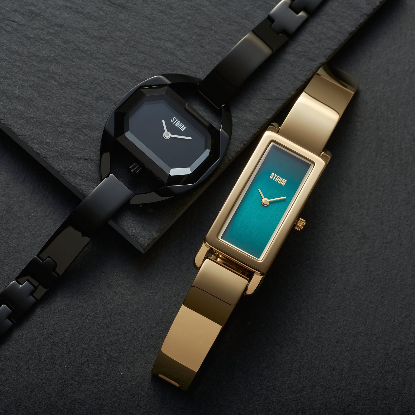 STORM LAILA GOLD TEAL WITH TLISA SLATE