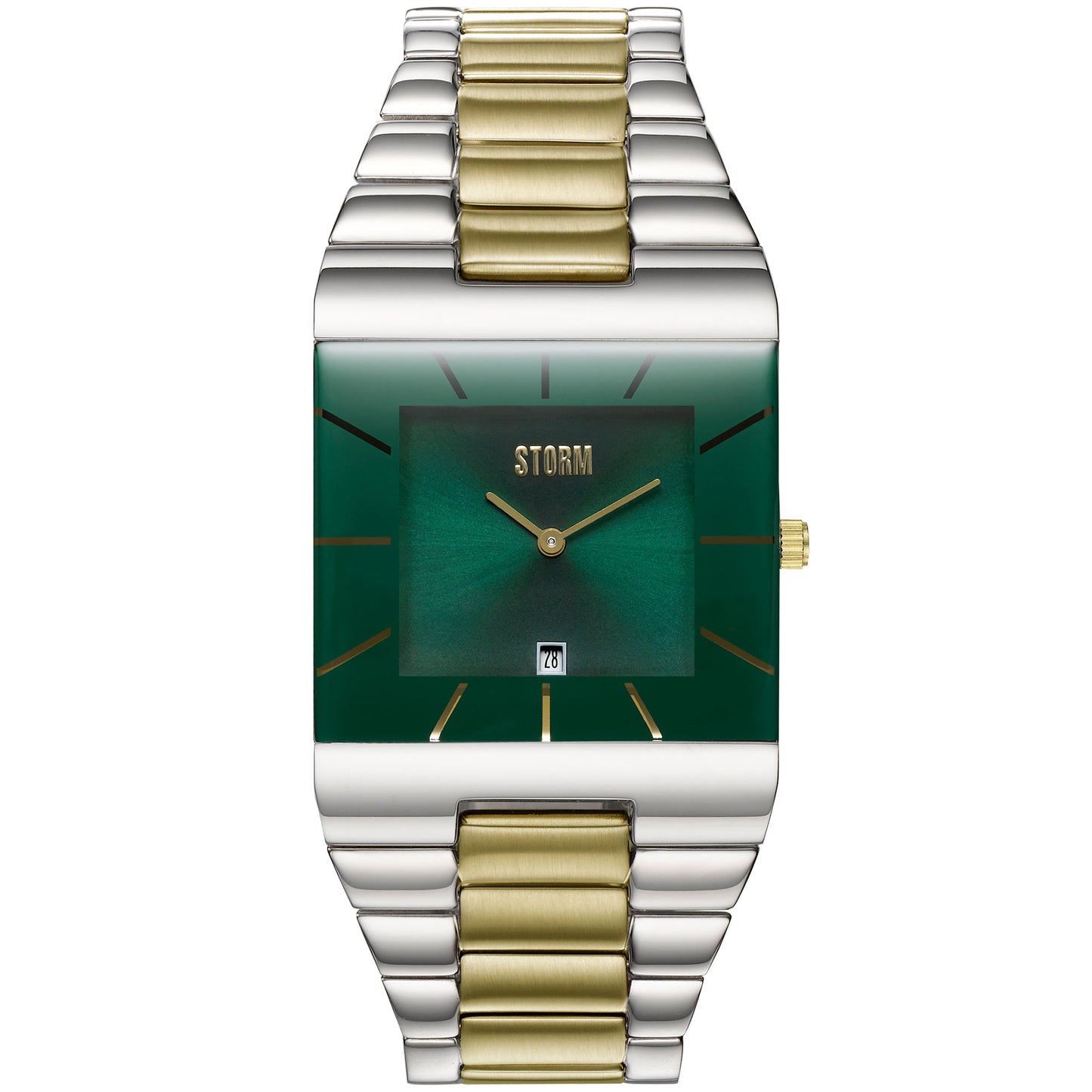 OMARI XL GOLD GREEN FRONT VIEW