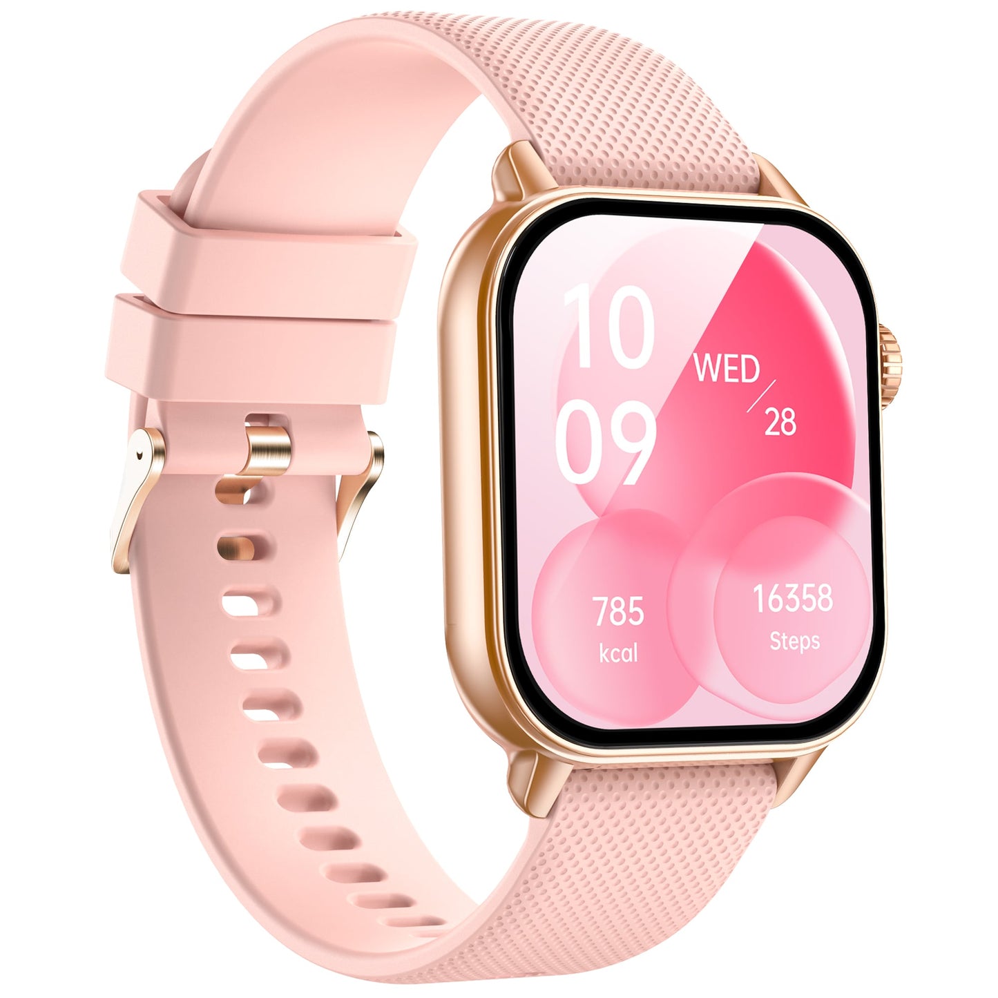 S-VION SMART WATCH RG-PINK ANGLE VIEW 2