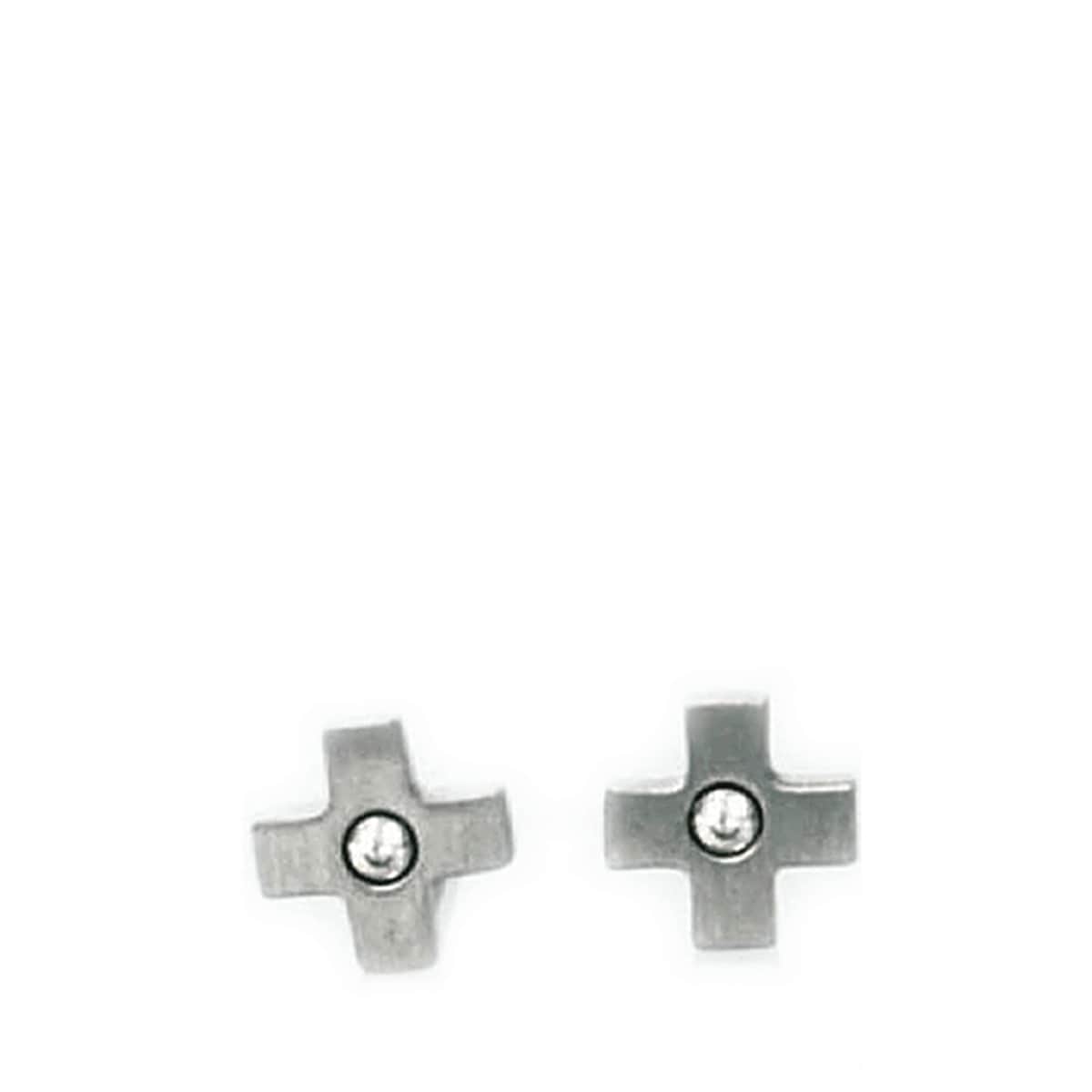 DIA CROSS STUDS