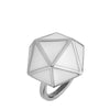 GEO RING SILVER