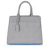 BRIXTON LEATHER HANDBAG GREY