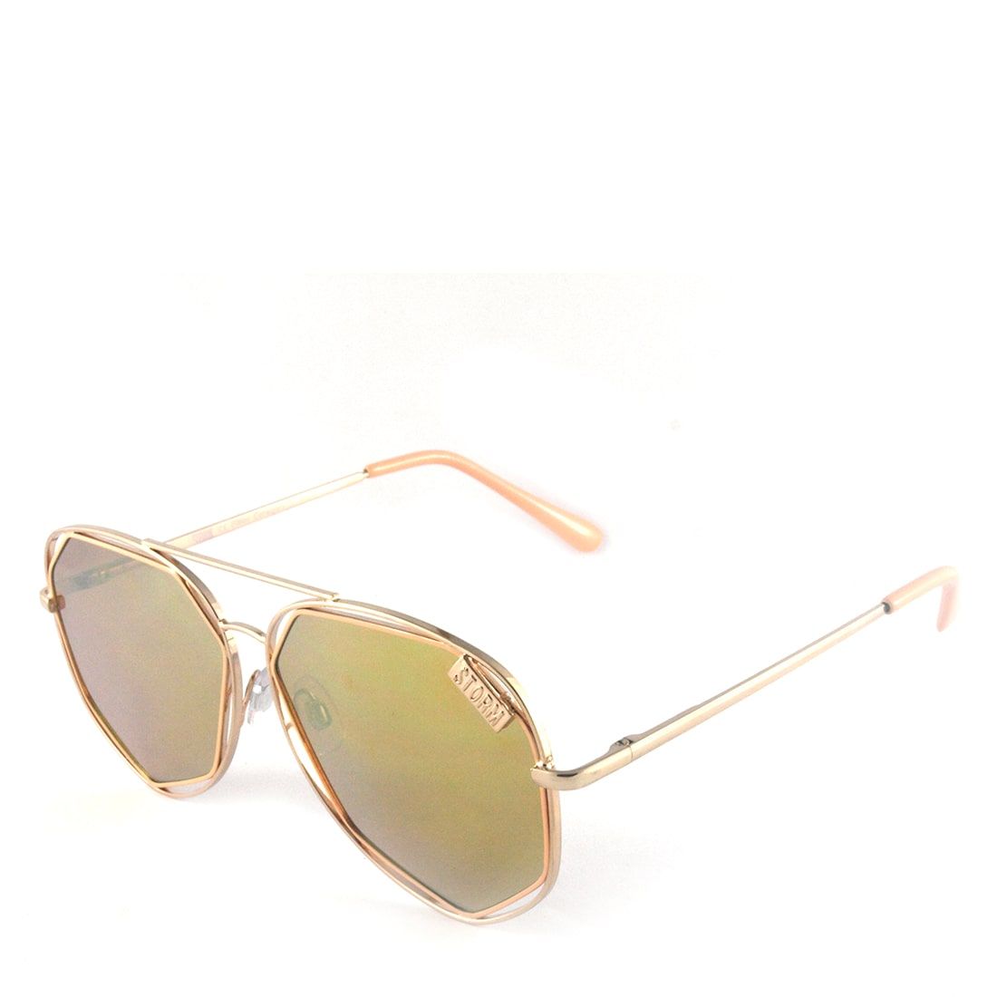 Sunglasses Storm Gold Metal