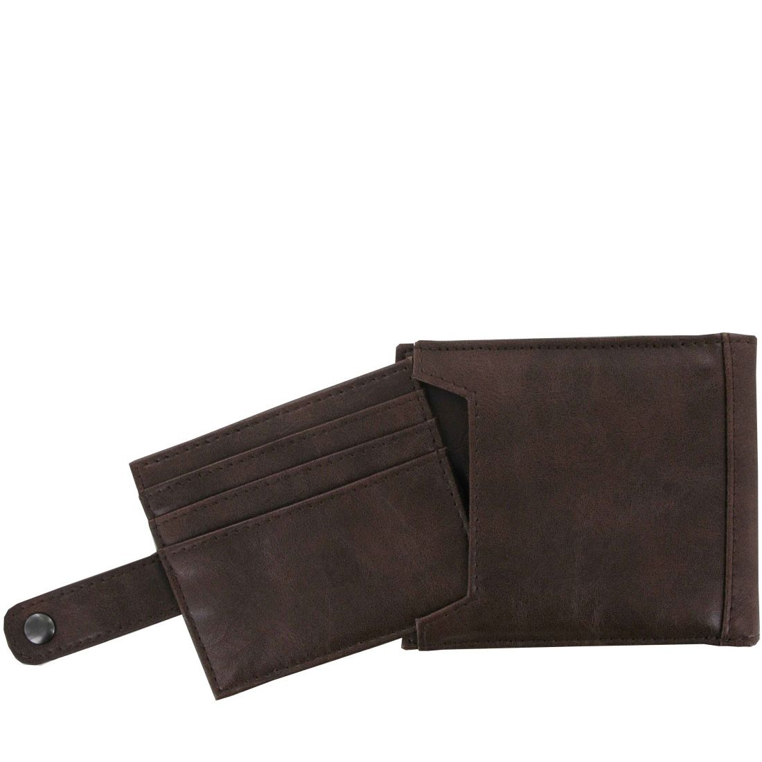 LAWRENCE PULLOUT WALLET BROWN