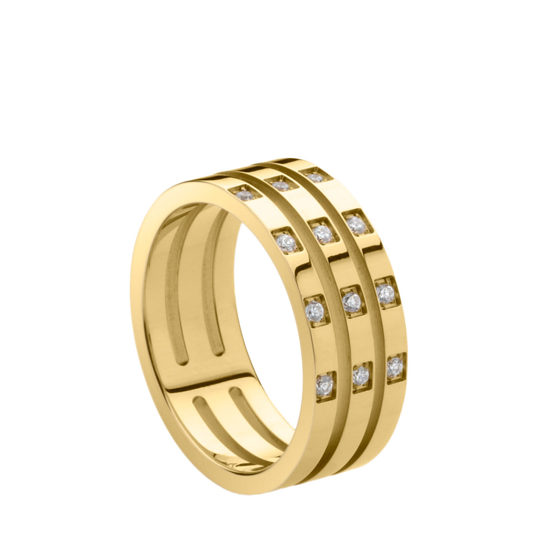 Women's STORM Zella Ring Gold Size L Ring (9980661/GD/L