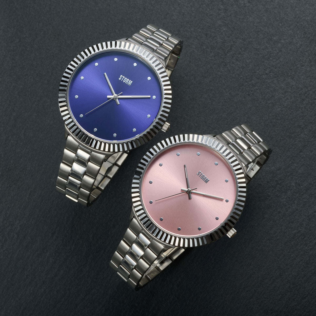 ARLISSE BLUE AND PINK PAIR
