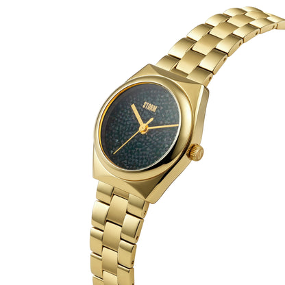 AZALYN GOLD GREEN ANGLE VIEW
