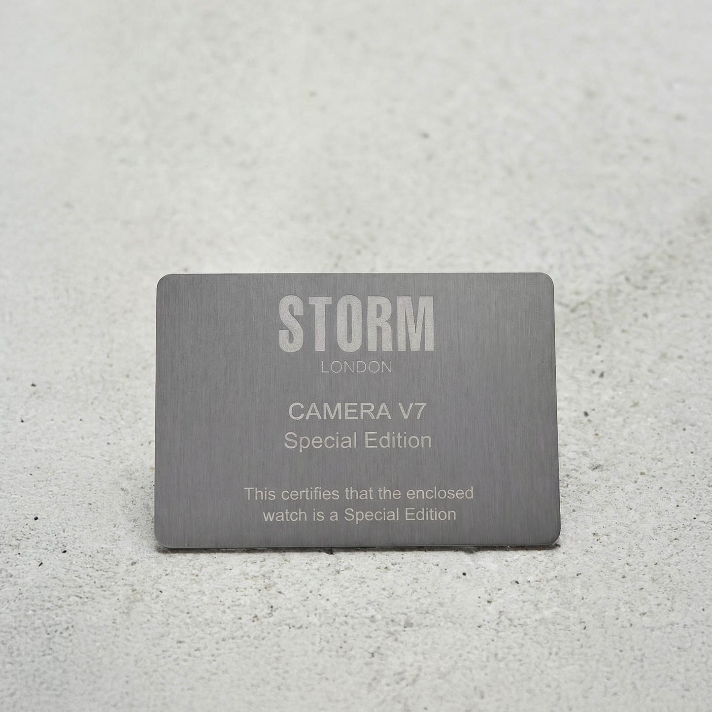 CAMERA V7 SPECIAL EDITION CARD