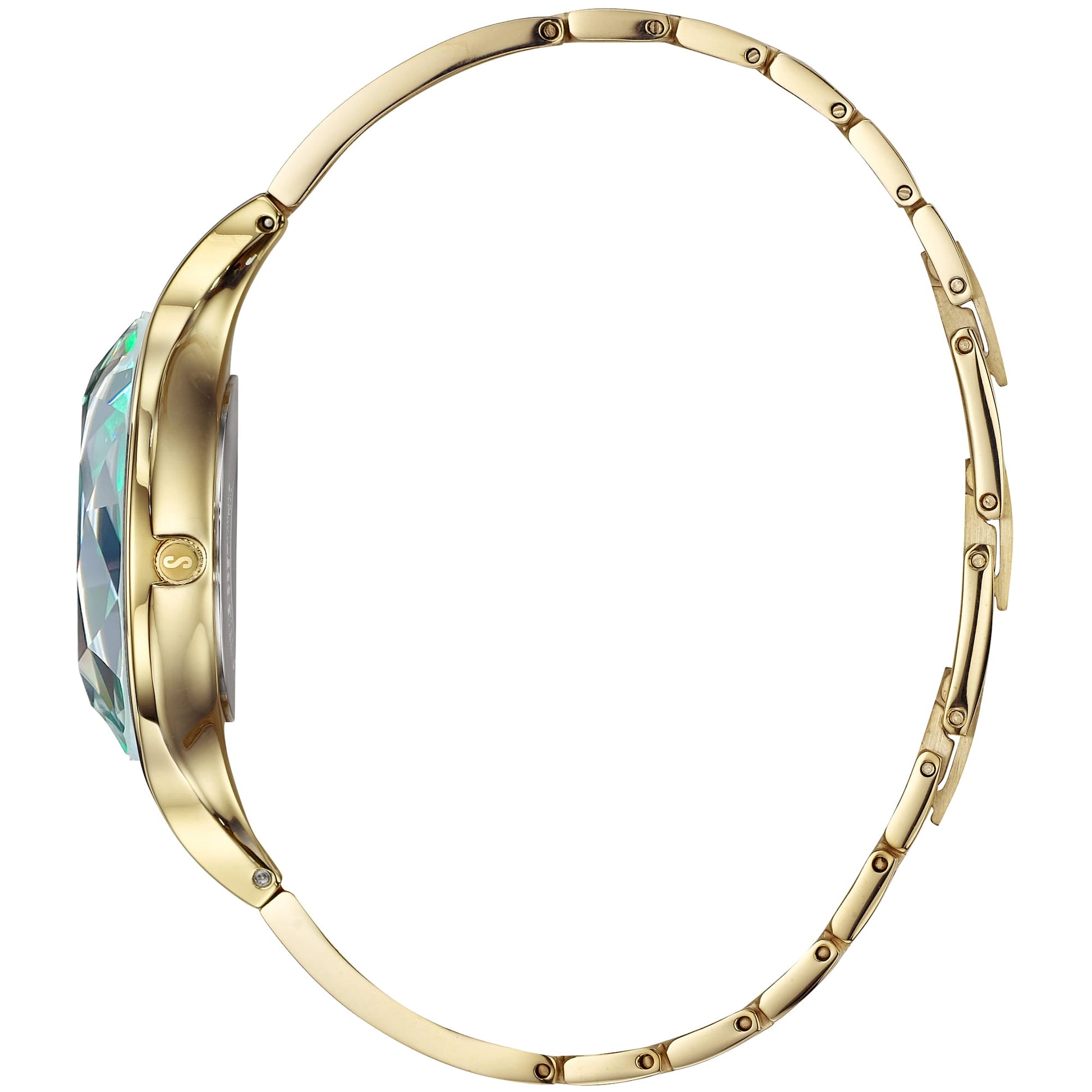 CRISTOLA GOLD GREEN SIDE VIEW