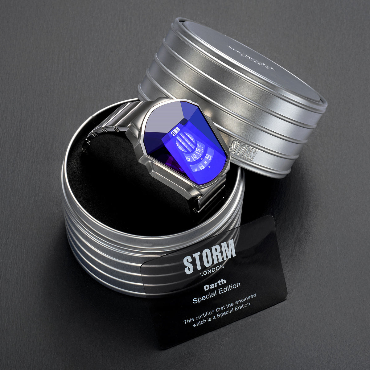 STORM DARTH TIN PACKAGING