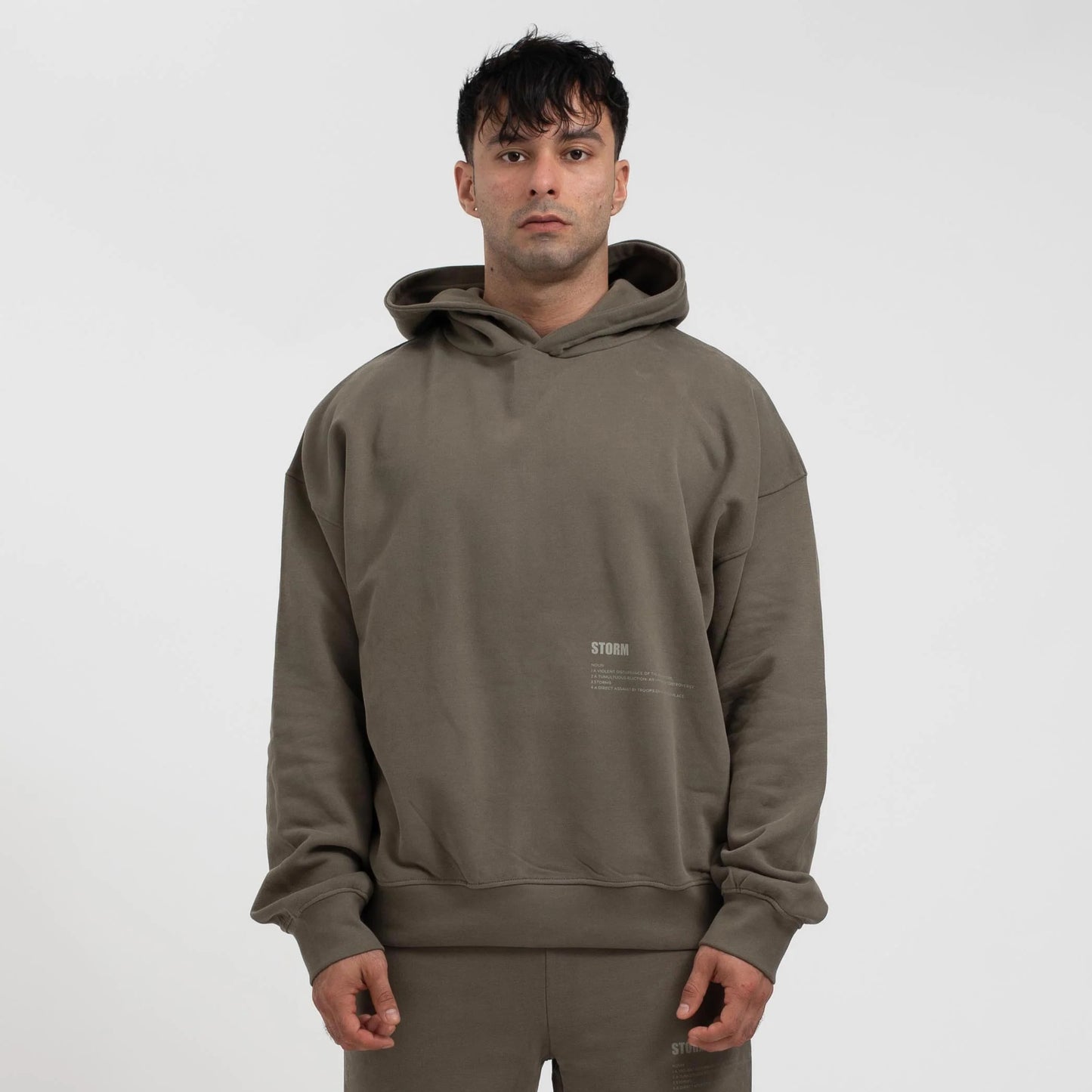 EVERYDAY OVERSIZED HOODIE OLIVE