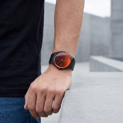 FIBON-X SLATE RED WRIST VIEW 1