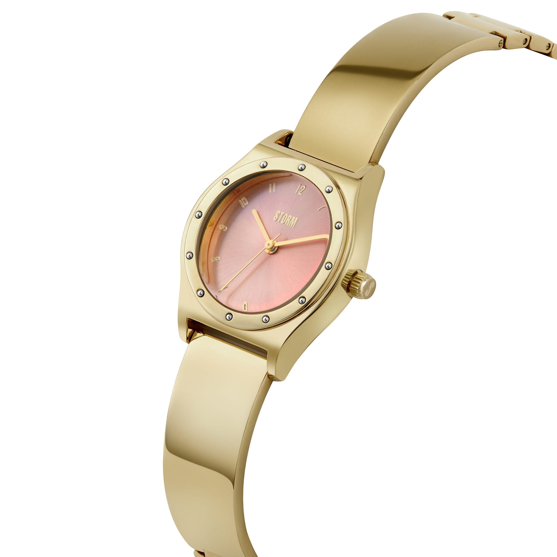 MARLENA GOLD PINK ANGLE VIEW