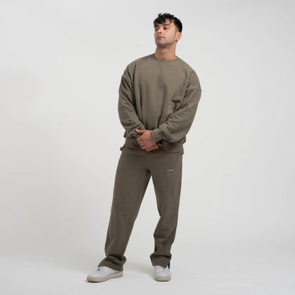 ESSENTIAL SWEATSHIRT OLIVE