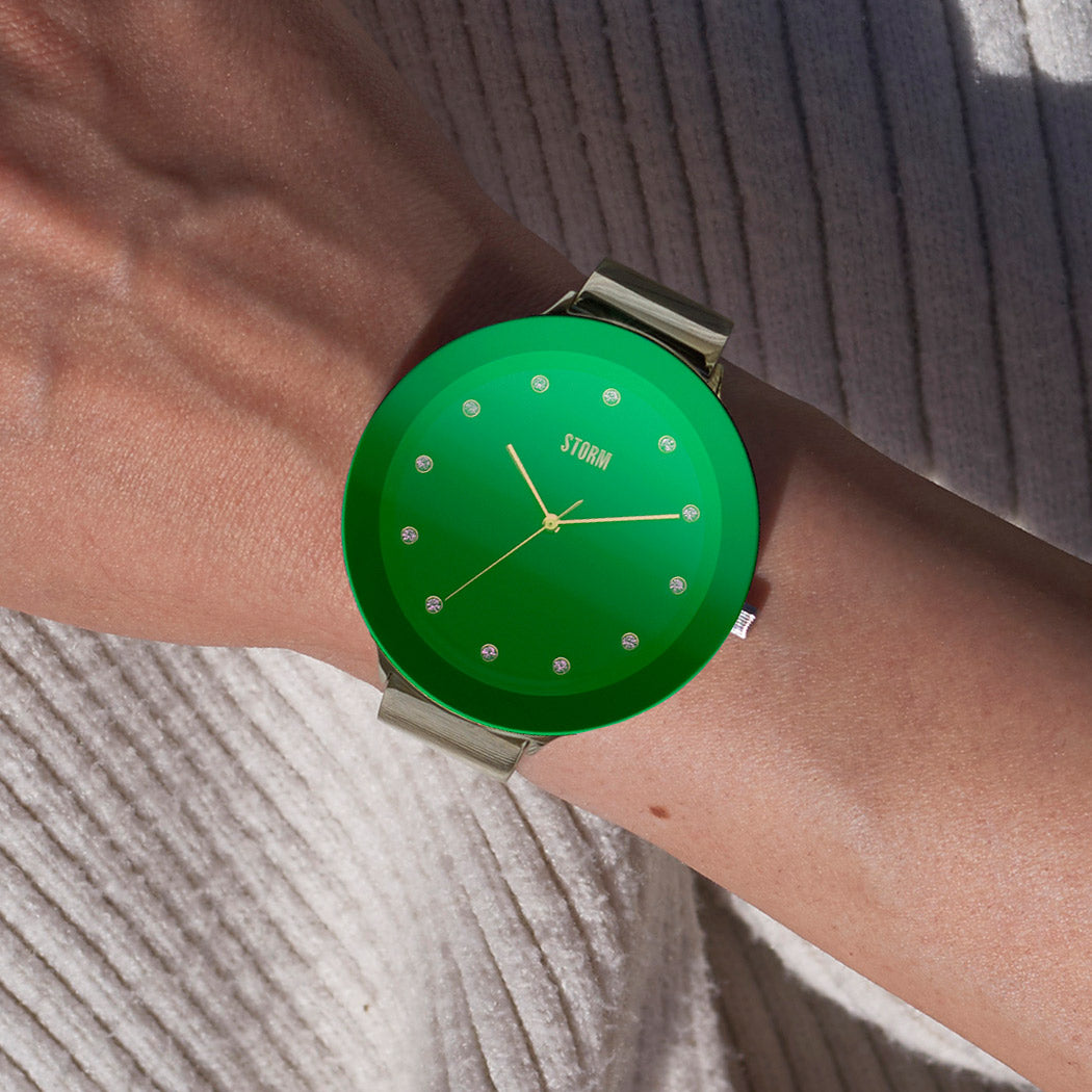OSTELE GOLD LAZER GREEN  WRIST 2