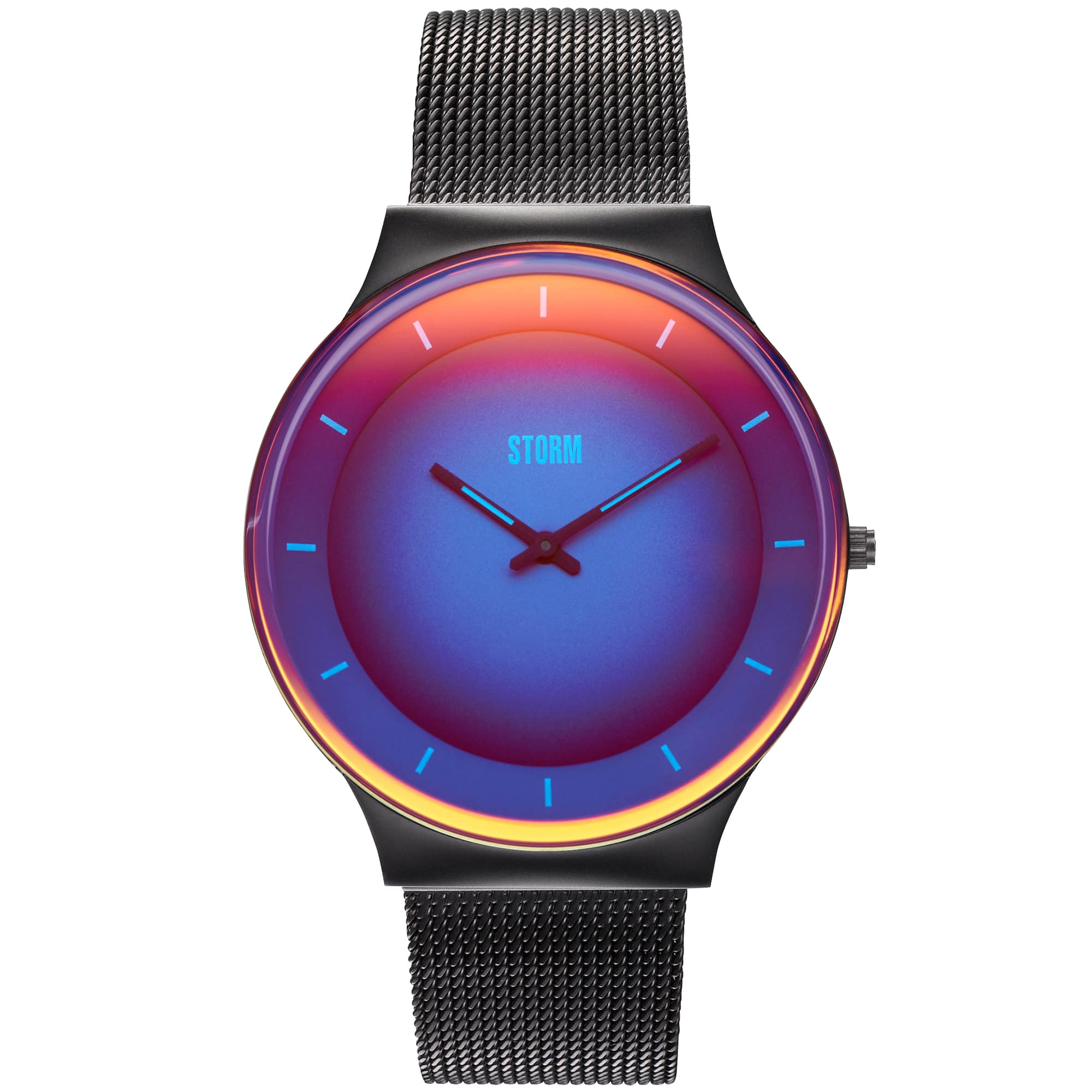 Storm XENU Orologio Uomo/Donna In Pelle Con Cassa In Acciaio – Design Minimalista E Sottile, Vetro Minerale