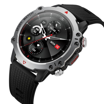 S-HERO SMART WATCH TITANIUM ANGLE VIEW 1