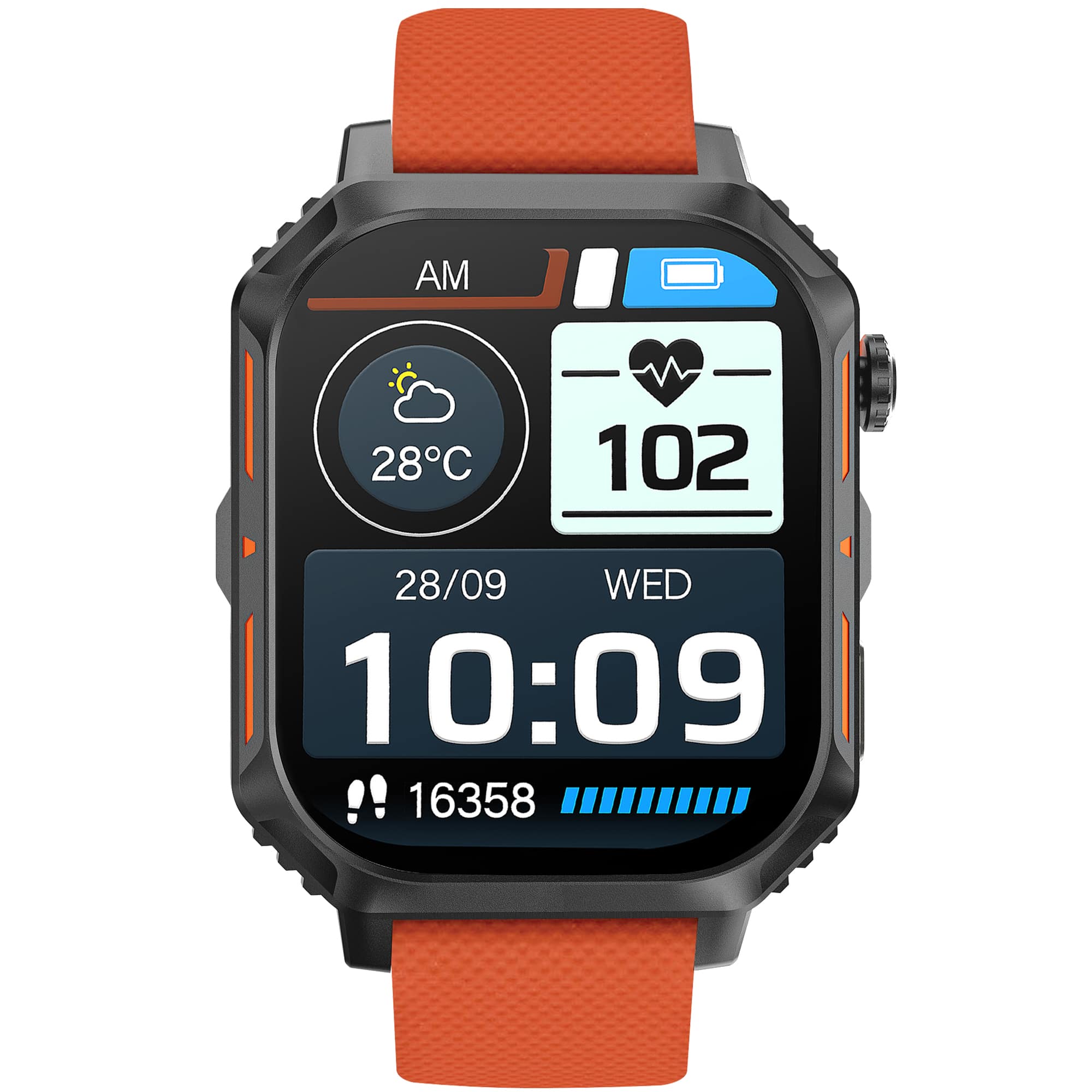 Smartwatch store orange shop