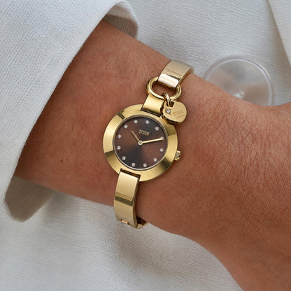 STORM STORMELE GOLD BROWN WATCH WRIST VIEW 03
