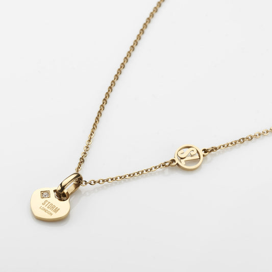 MINI HEART NECKLACE GOLD