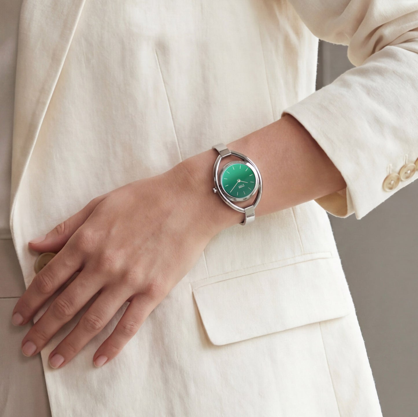 ORLENA LAZER GREEN WRIST VIEW