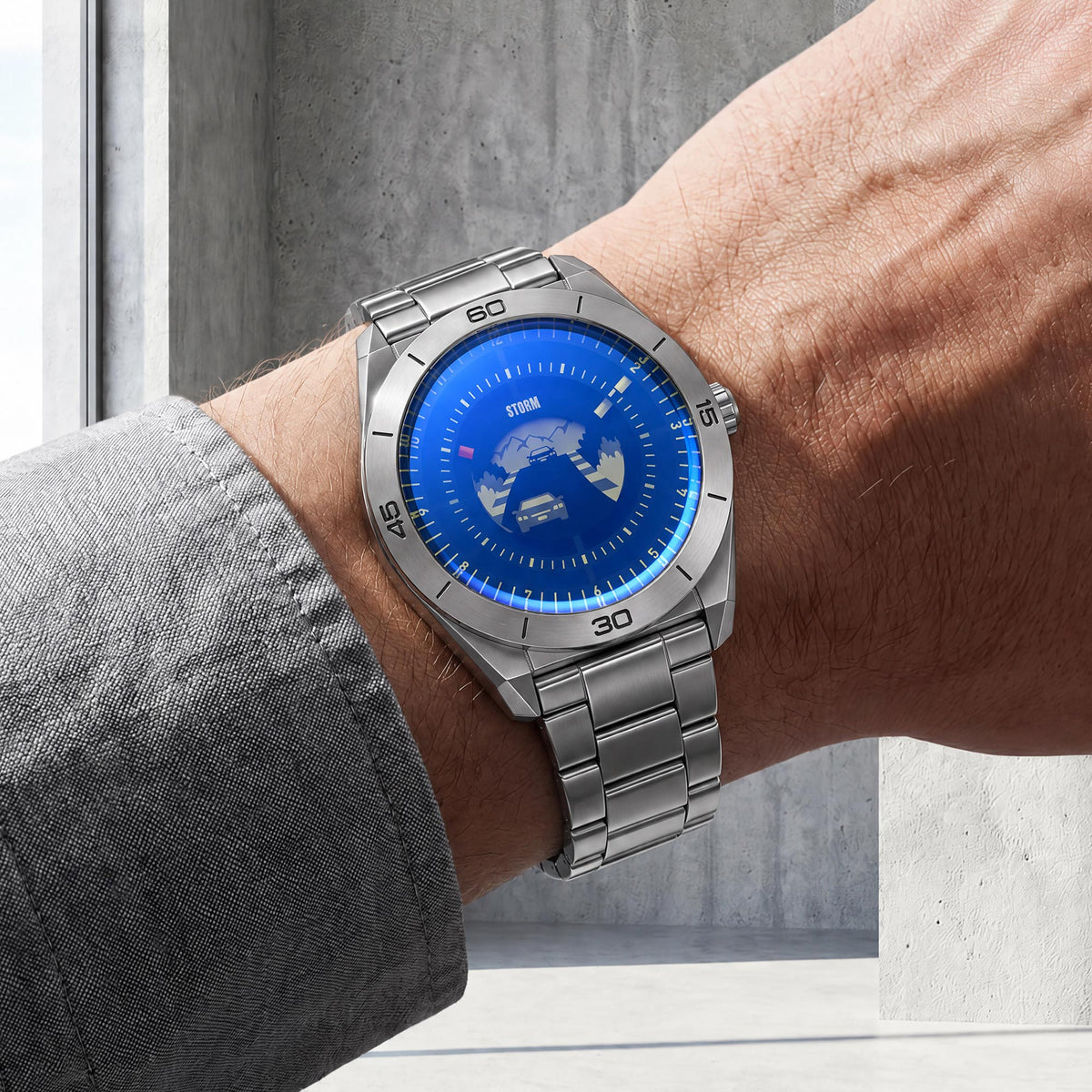 STORM VARYN LIMITED EDITION LAZER BLUE WRIST 1