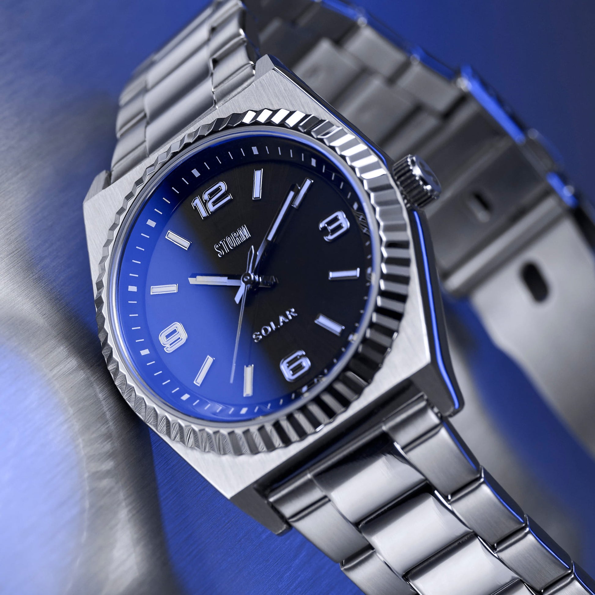 STORM SUNSTONE SOLAR LAZER BLUE WATCH 2