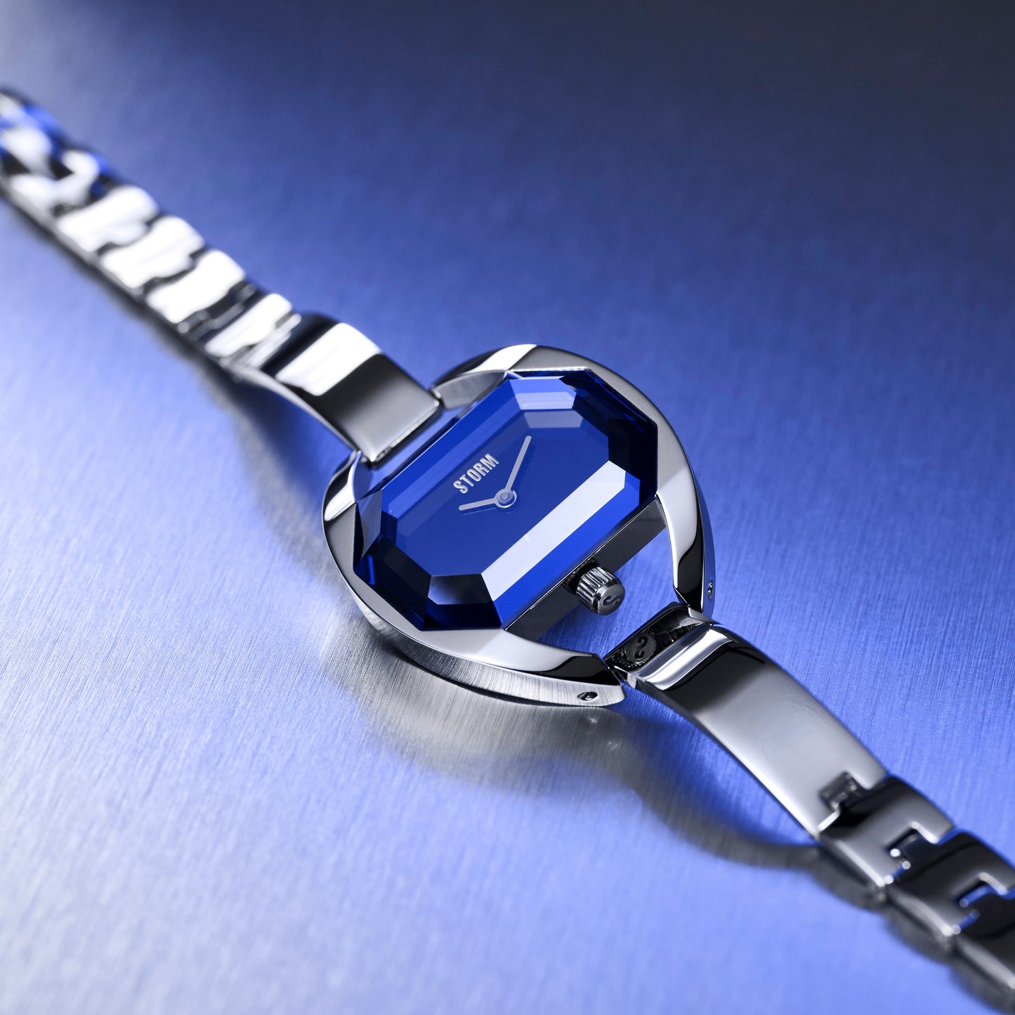 STORM TEMPTRESS CHARM LAZER BLUE WATCH 1