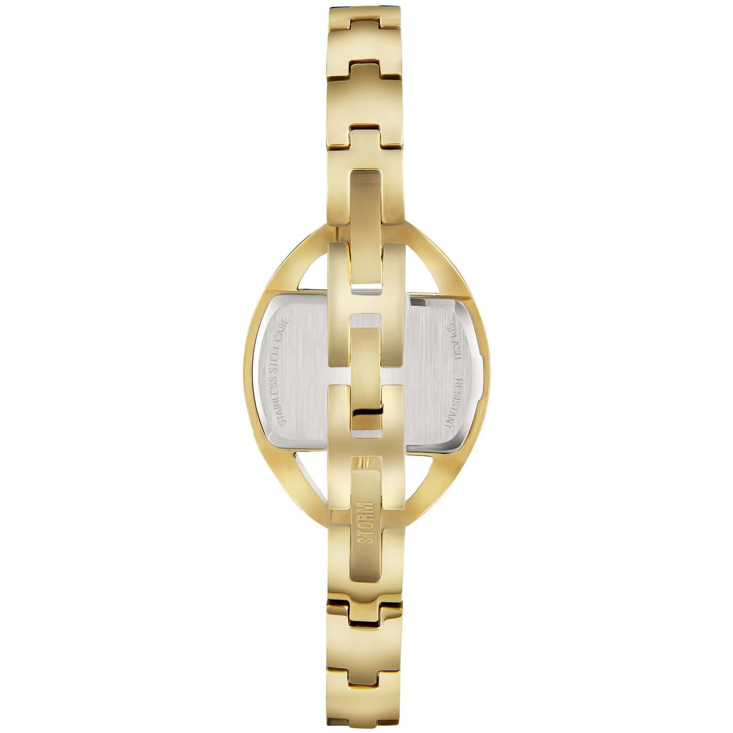 TULISA GOLD LAZER GREEN BACK VIEW