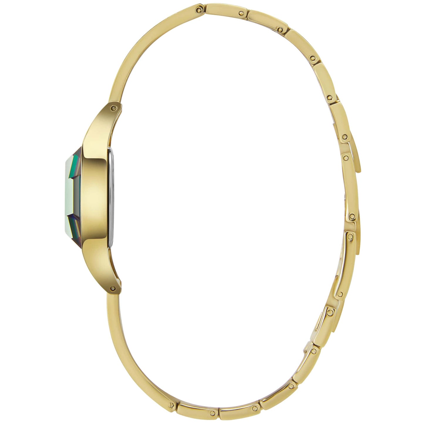 TULISA GOLD LAZER GREEN SIDE VIEW