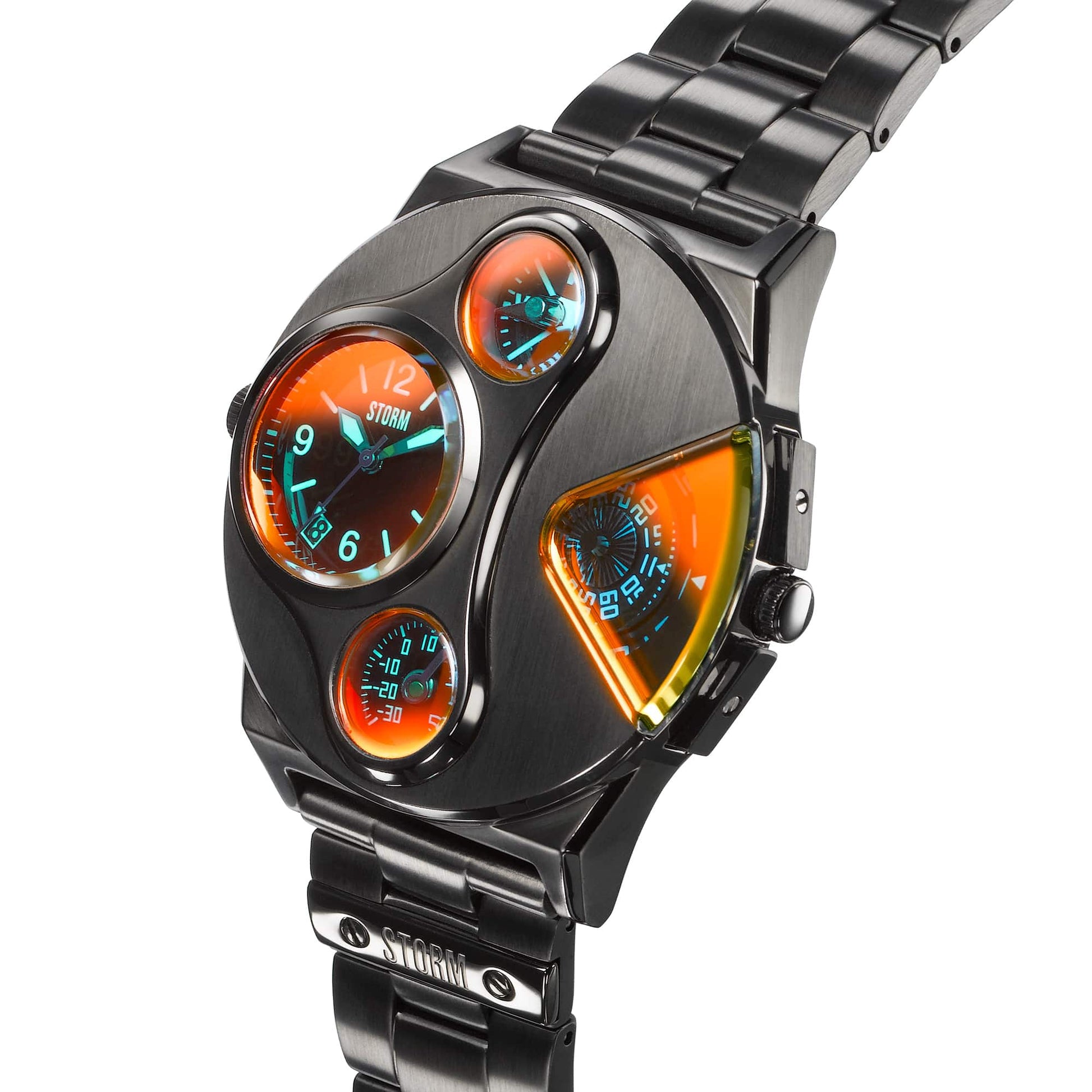 V2 NAVIGATOR SLATE RED ANGLE VIEW