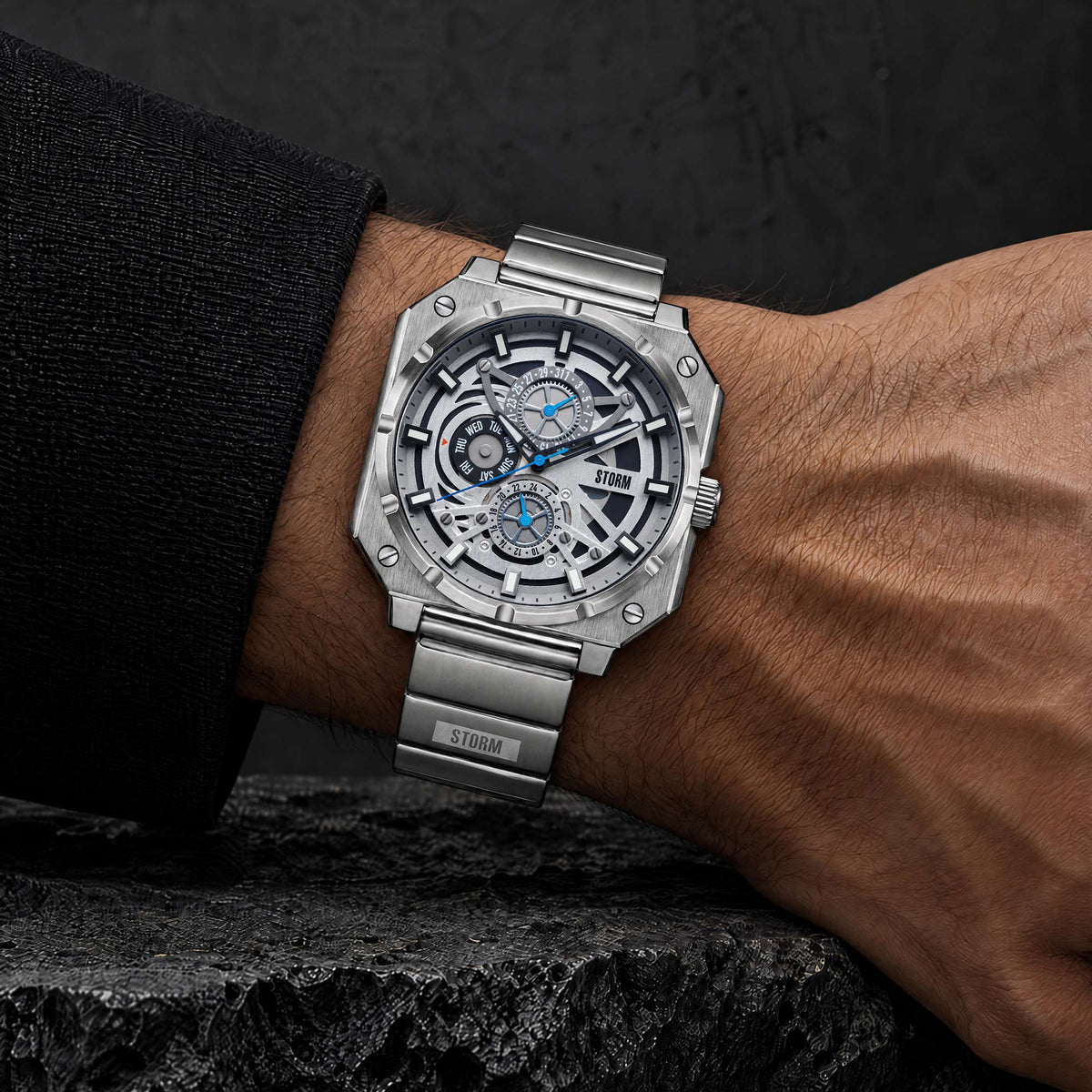 VYRONET SILVER WRIST VIEW