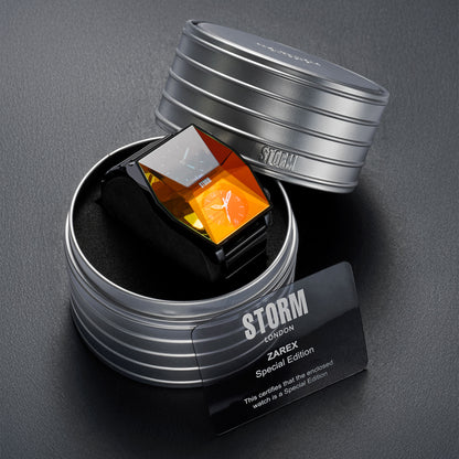 ZAREX SPECIAL EDITION SLATE RED PACKAGING TIN