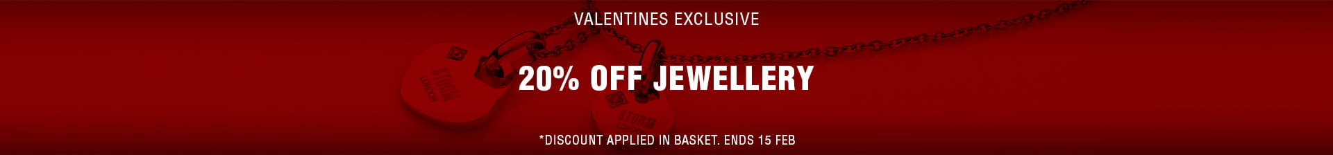 Valentines 20% Promo