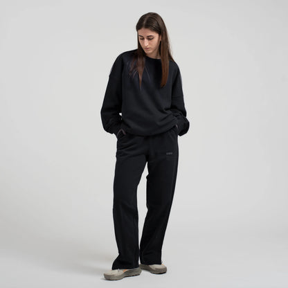 ESSENTIAL SIDE SLIT SWEATPANTS MIDNIGHT