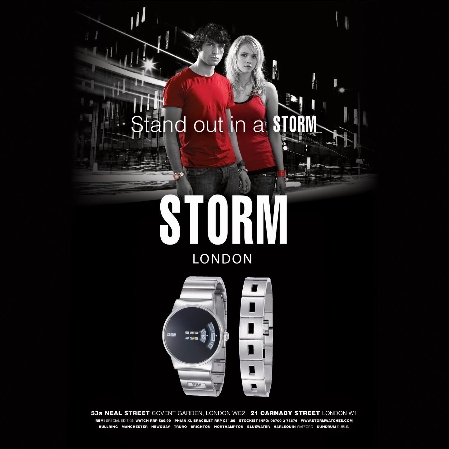 STORM REMI BLACK ADVERT 2005