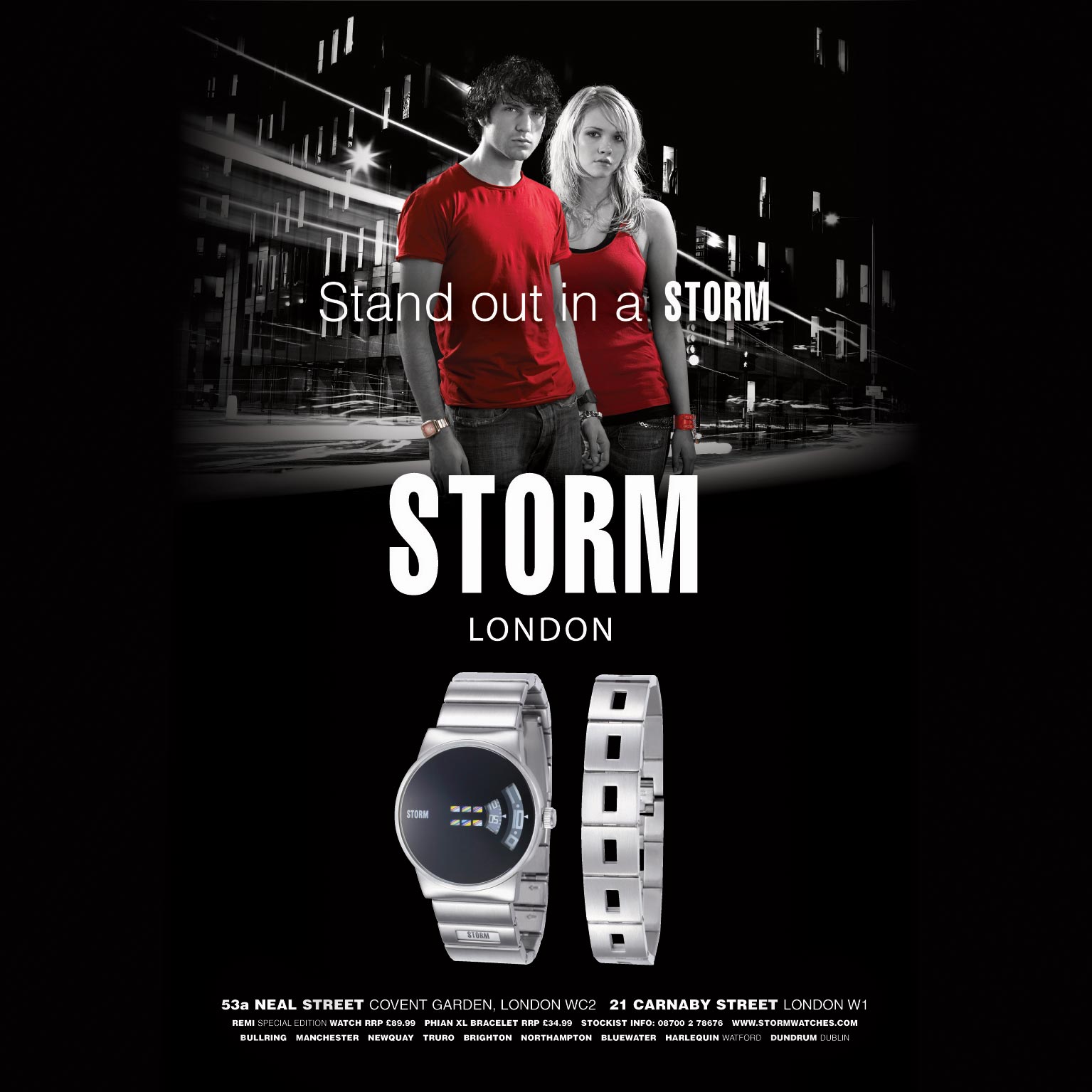 STORM REMI BLACK ADVERT 2005
