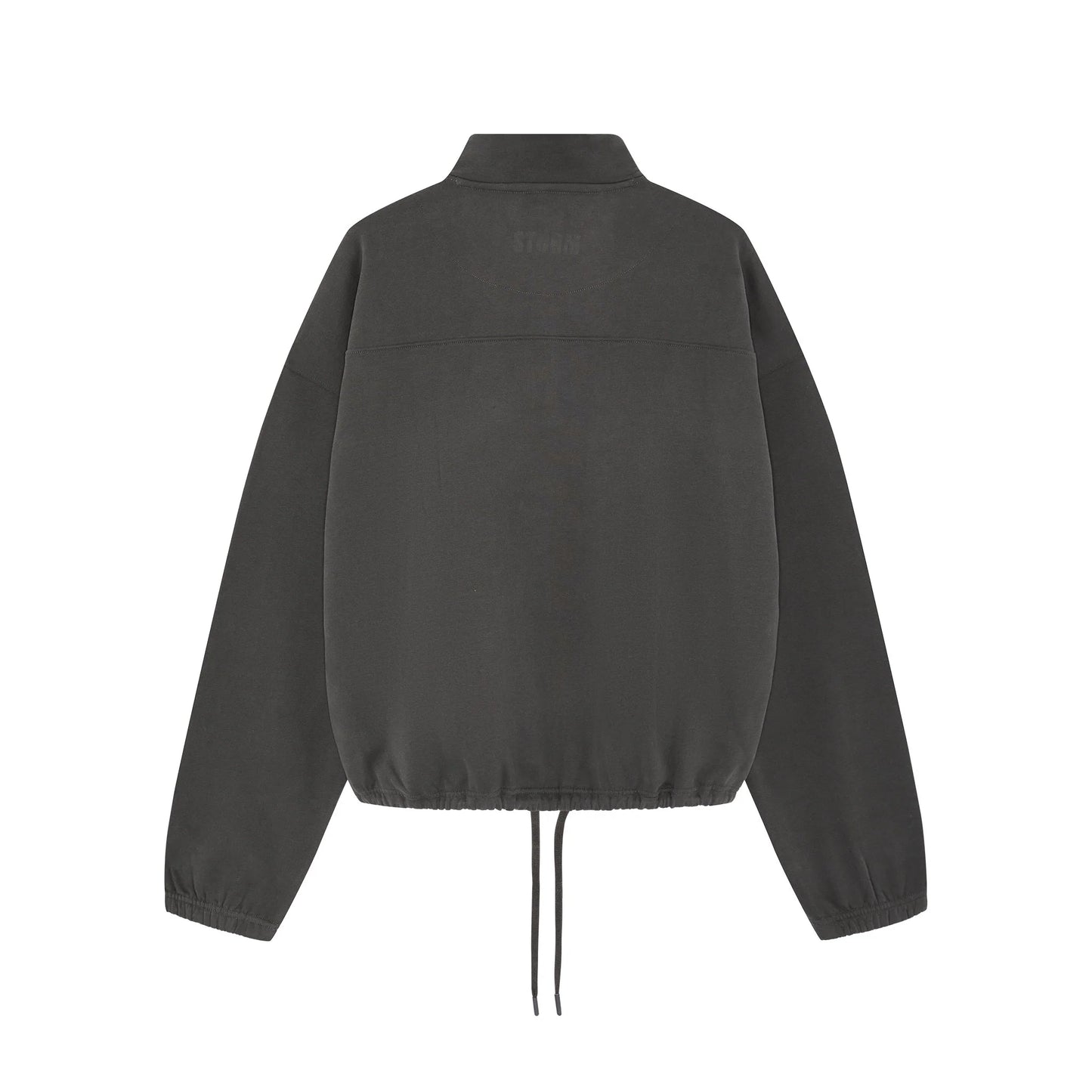 ESSENTIAL 3/4 ZIP SWEATSHIRT SHADOW