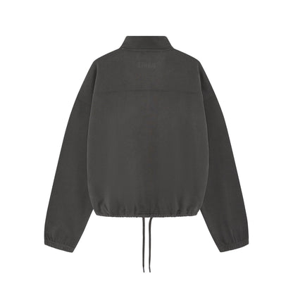 ESSENTIAL 3/4 ZIP SWEATSHIRT SHADOW