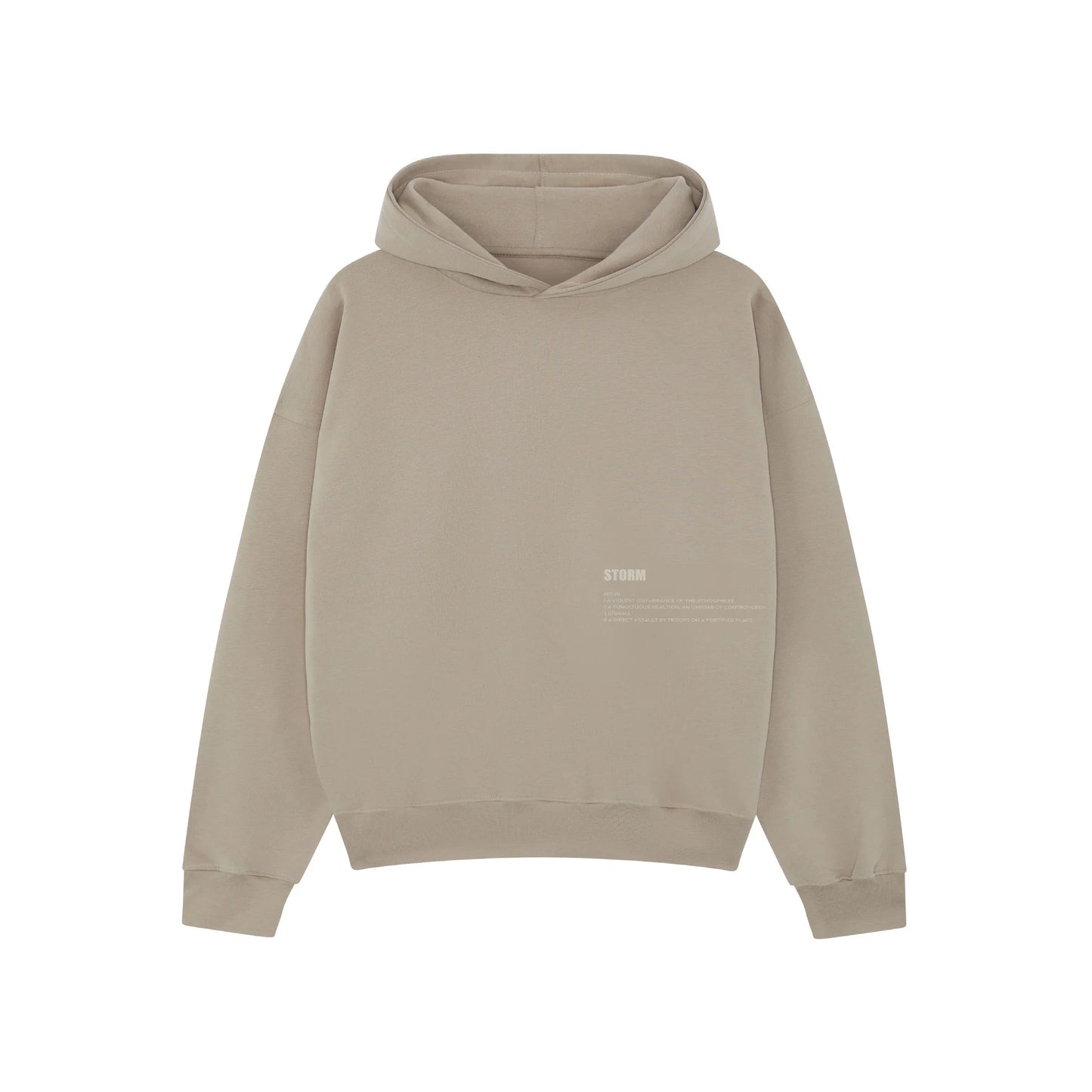 EVERYDAY OVERSIZED HOODIE STONE