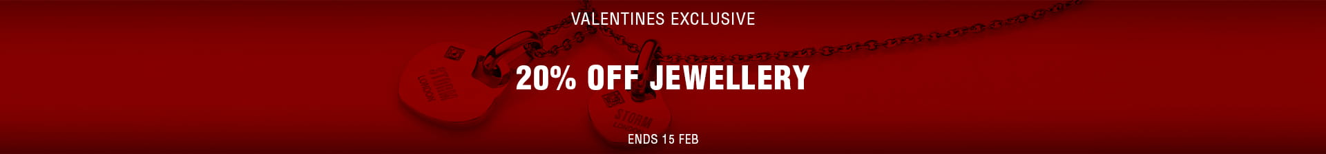 Valentines 20% Promo