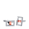 CHIFFA CUFFLINKS RED