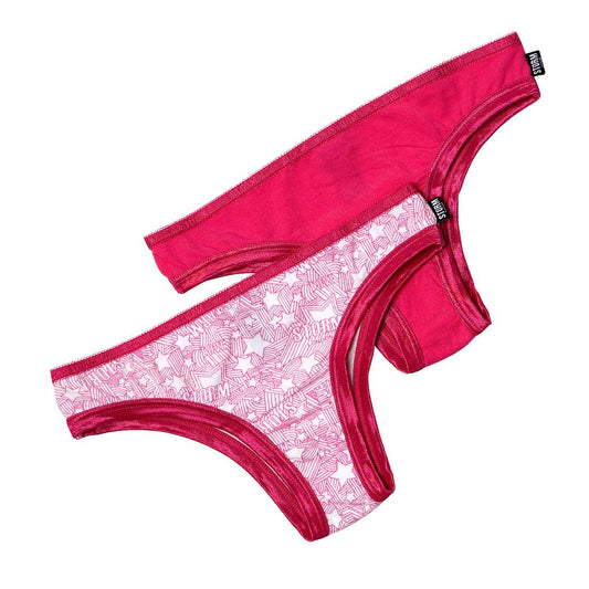 MARNIE BRIEFS PINK M - 6MG0001