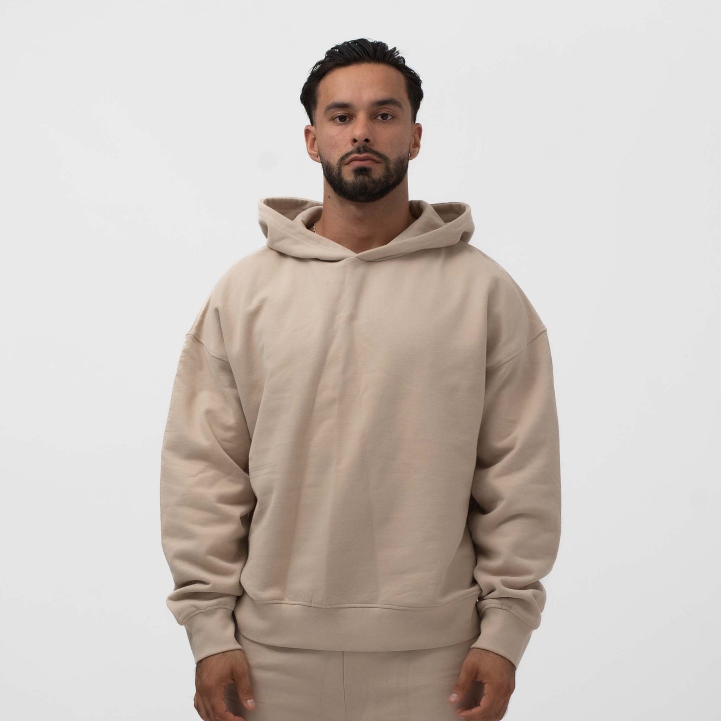 ESSENTIAL OVERSIZED HOODIE SAND