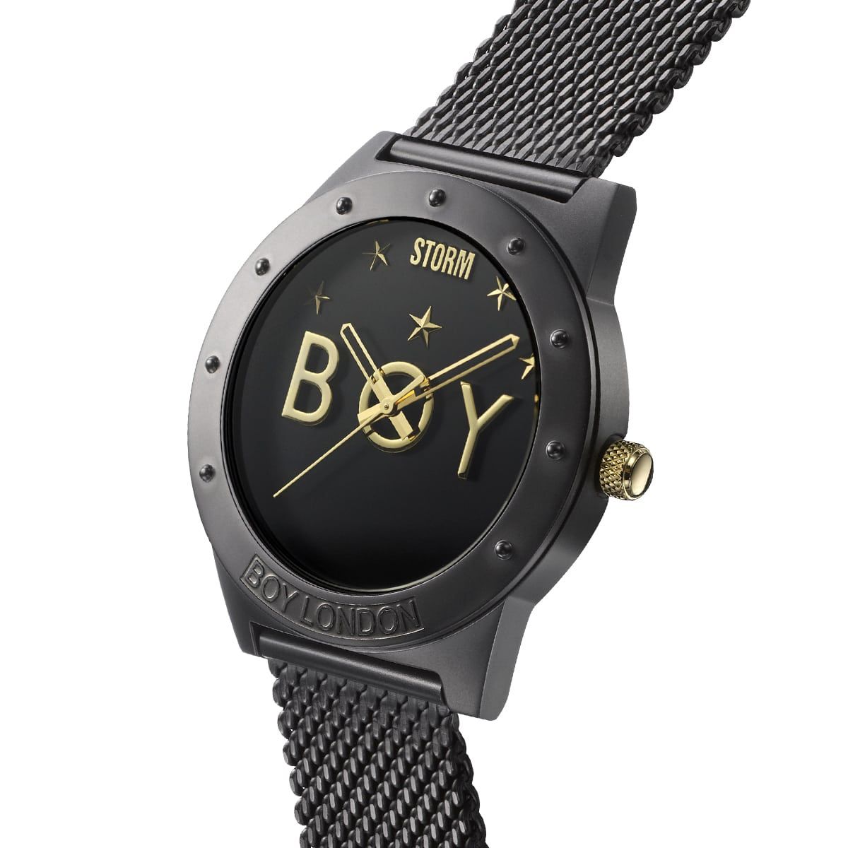 Boys black shop watch