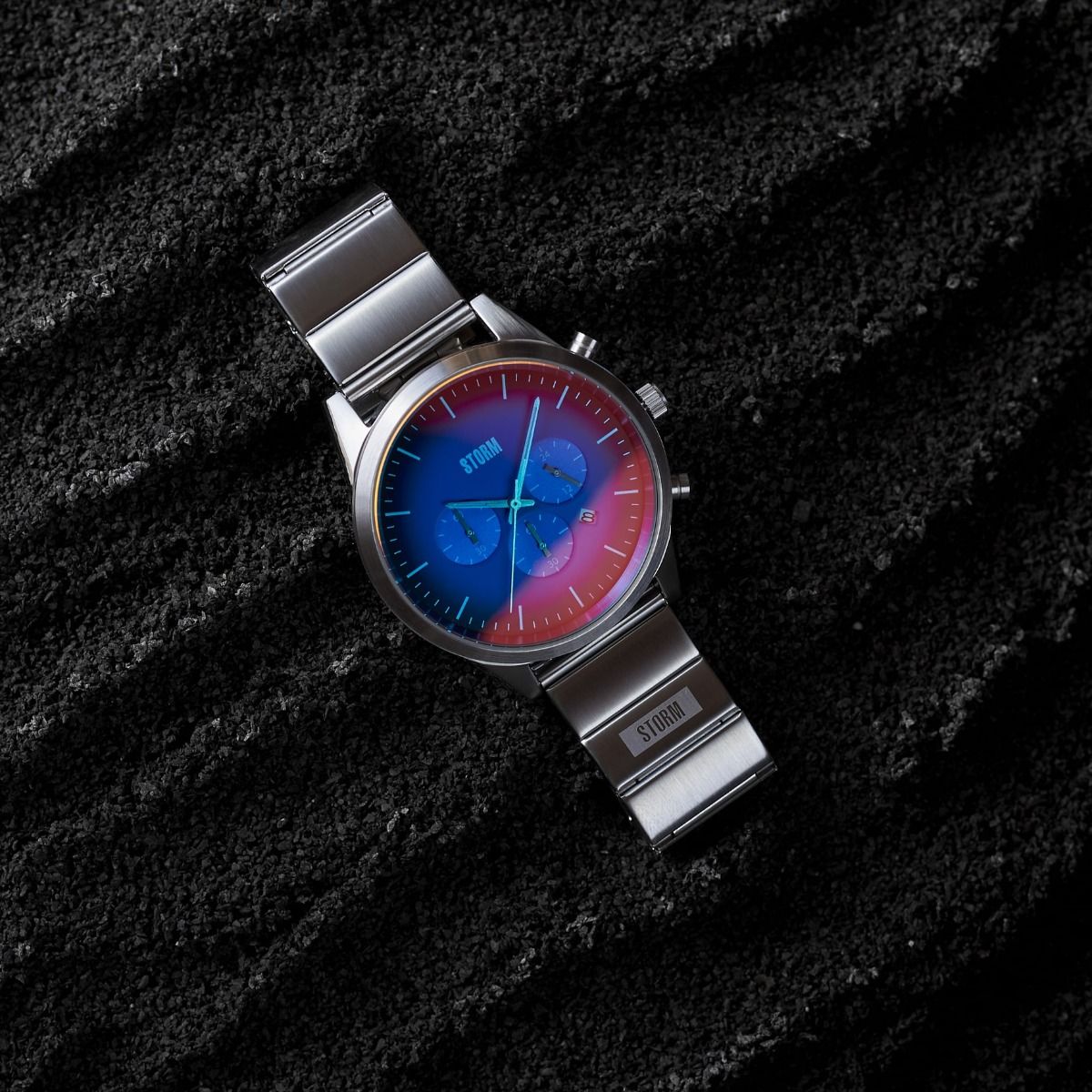 Storm watch blue on sale face