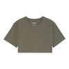 EASY CROP TOP OLIVE