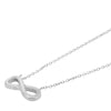 INFINITY NECKLACE SILVER